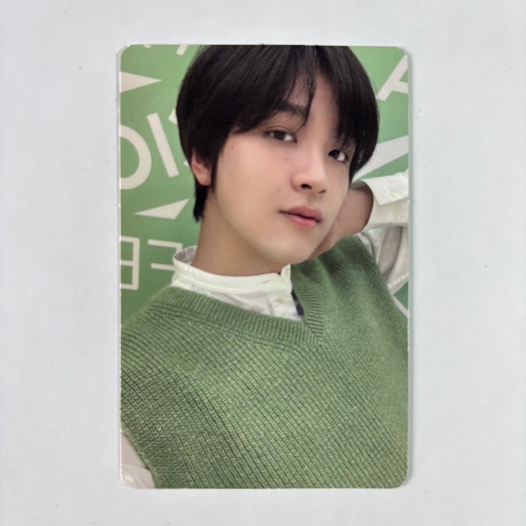 PHOTOCARD HAECHAN MATCHA NATURE REPUBLIC OFFICIAL PC HAECHAN NCT 127