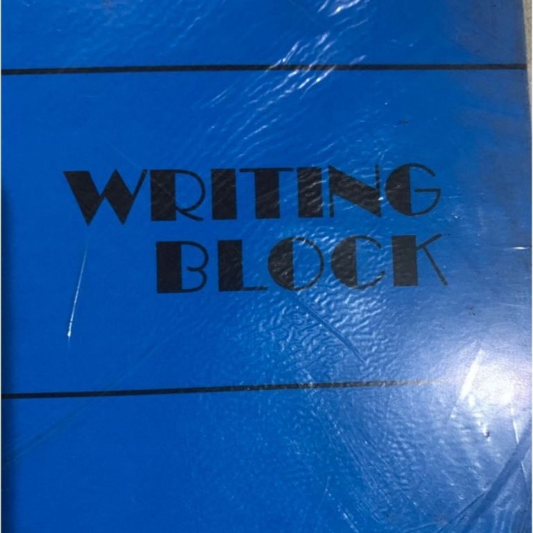 Block Note Seminar Book Writing Block KNI A4