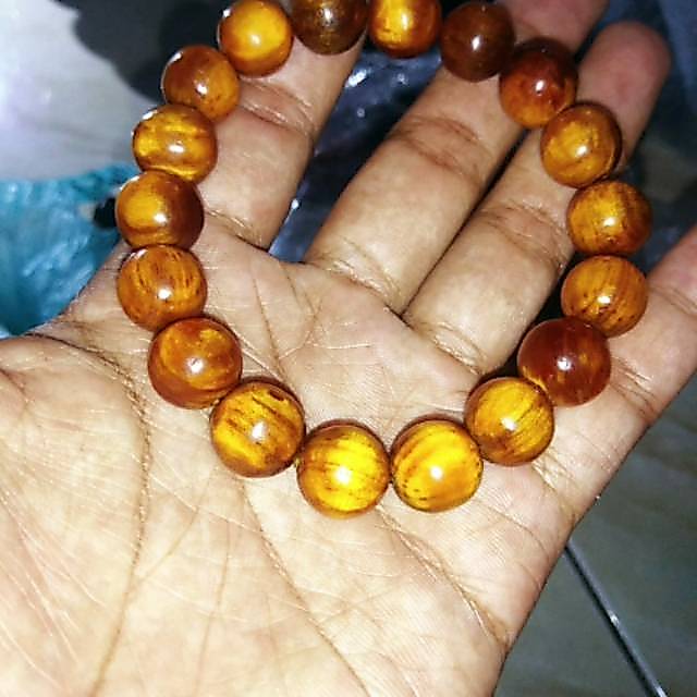 CAHAYA สร้อยข้อมือสนโปร่งแสง dim 10 12 ORIGINAL