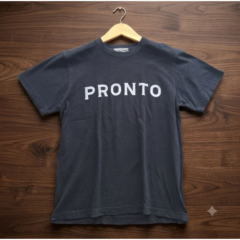 เสื้อยืด Pronto สีดํา ไซส์ M