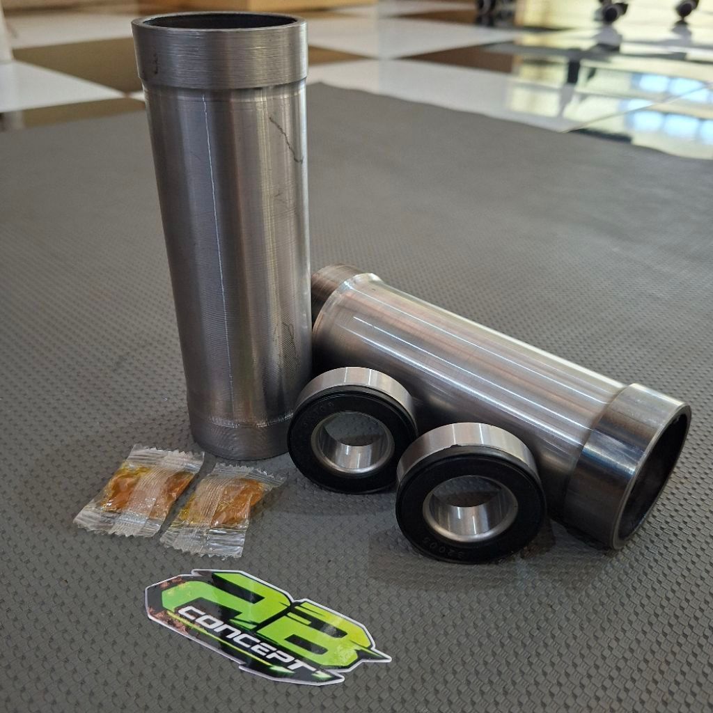 KLX150 STEERING PIPE PLUS BEARING รุ่นทดสอบพร้อมการเชื่อมต่อ // KLX150 บัดกรี PIPE HOUSING PLUS RTEC