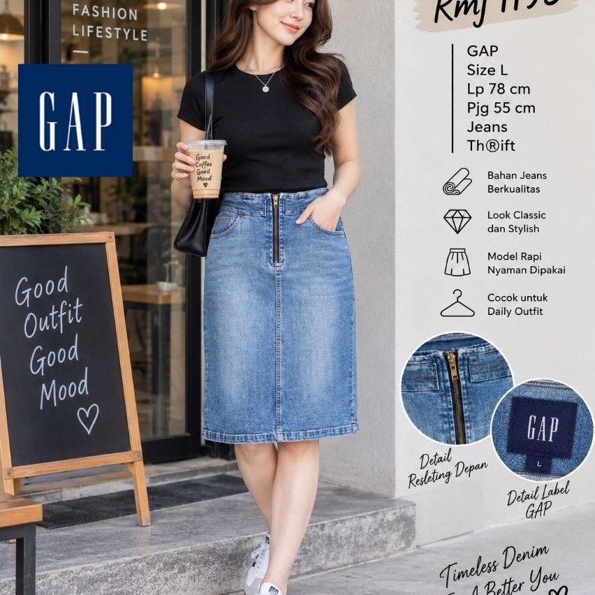 แฟชั่น MINI JEAN SKIRT