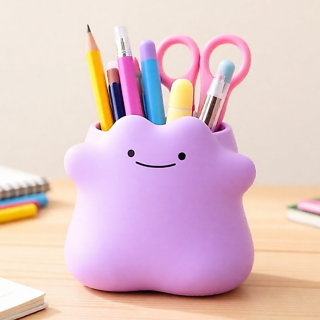 3Dprint - ที่เก็บปากกา ditto น่ารัก