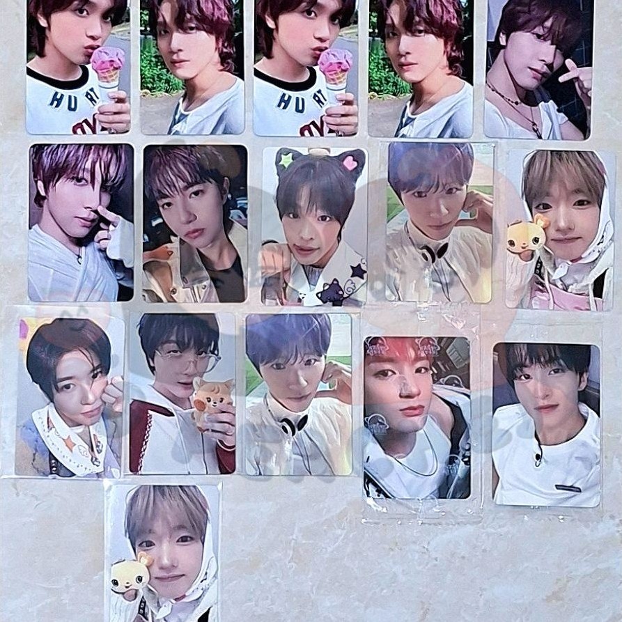 NCT 127 Dream Wish Photocard POB - Haechan Taste มินิบันทึก Makestar Sion Riku Jenoya Jaehee MD Bake