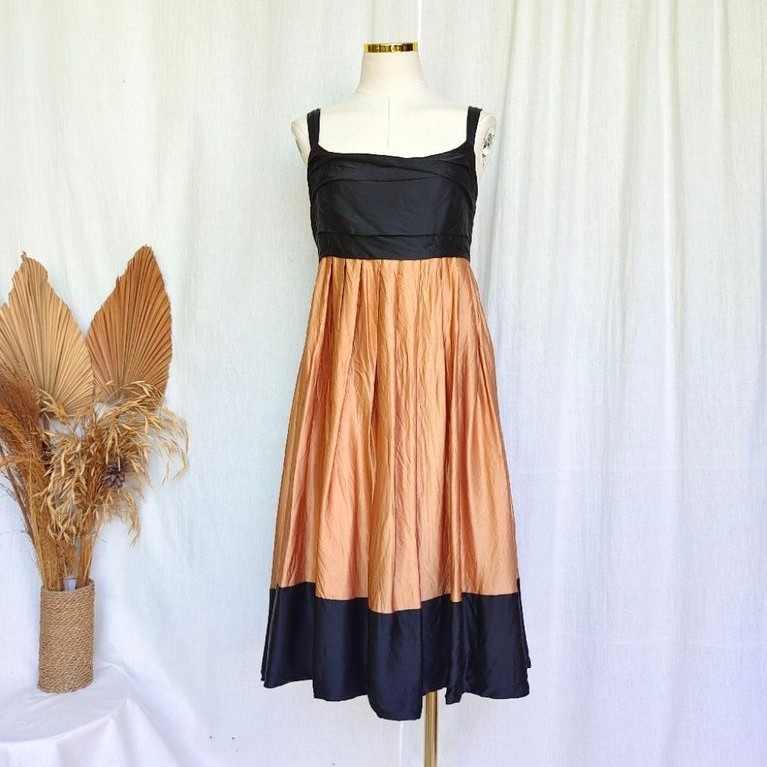 Zara Woman Midi Dress Fit & Flare