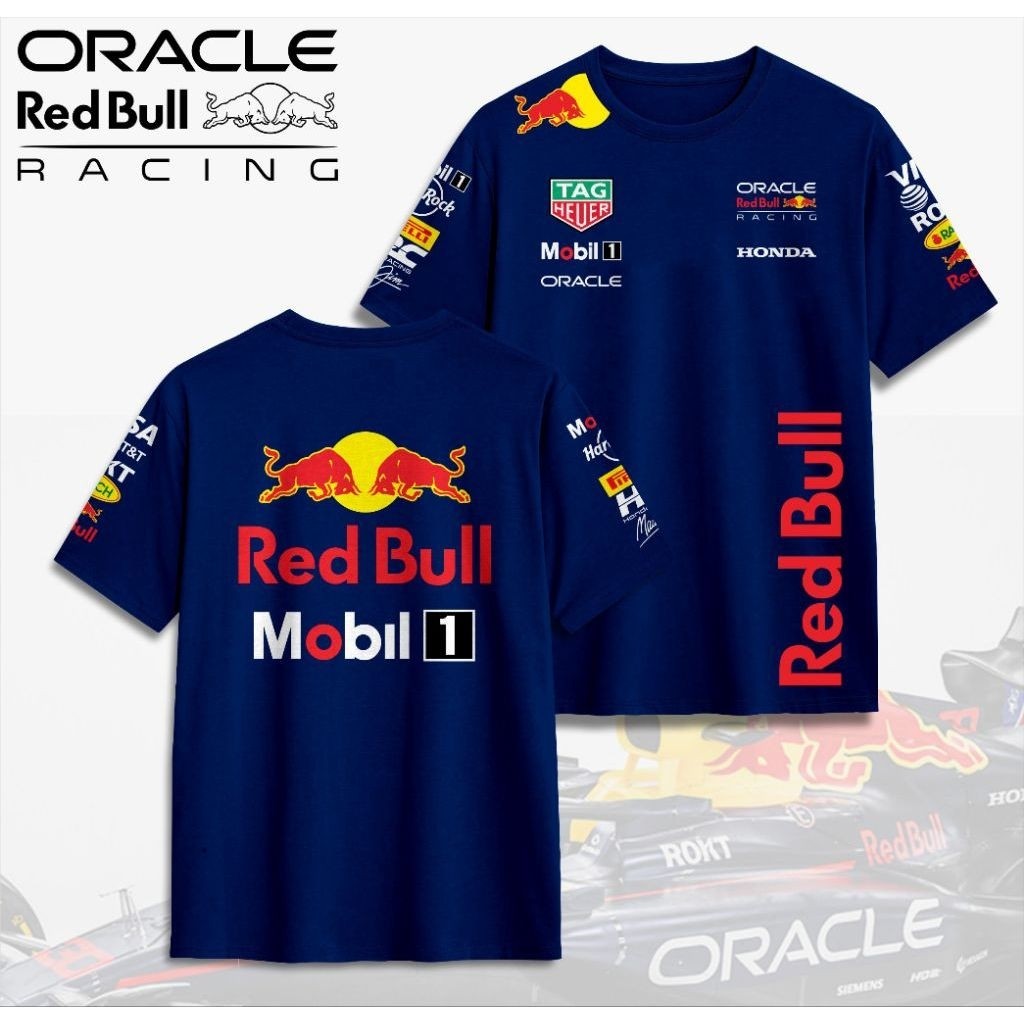 RedBull 2025 Max Verstappen Formula 1 Team F1 เสื้อยืด RedBull Racing
