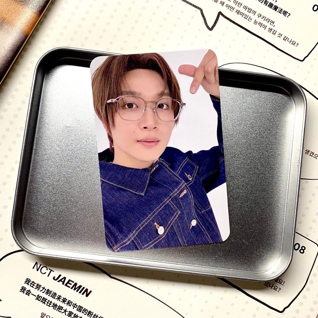 Photocard Haechan NCT Dream POB Benefit Galaxy Harajuku Pop-Up Event Back to the Future BTTF