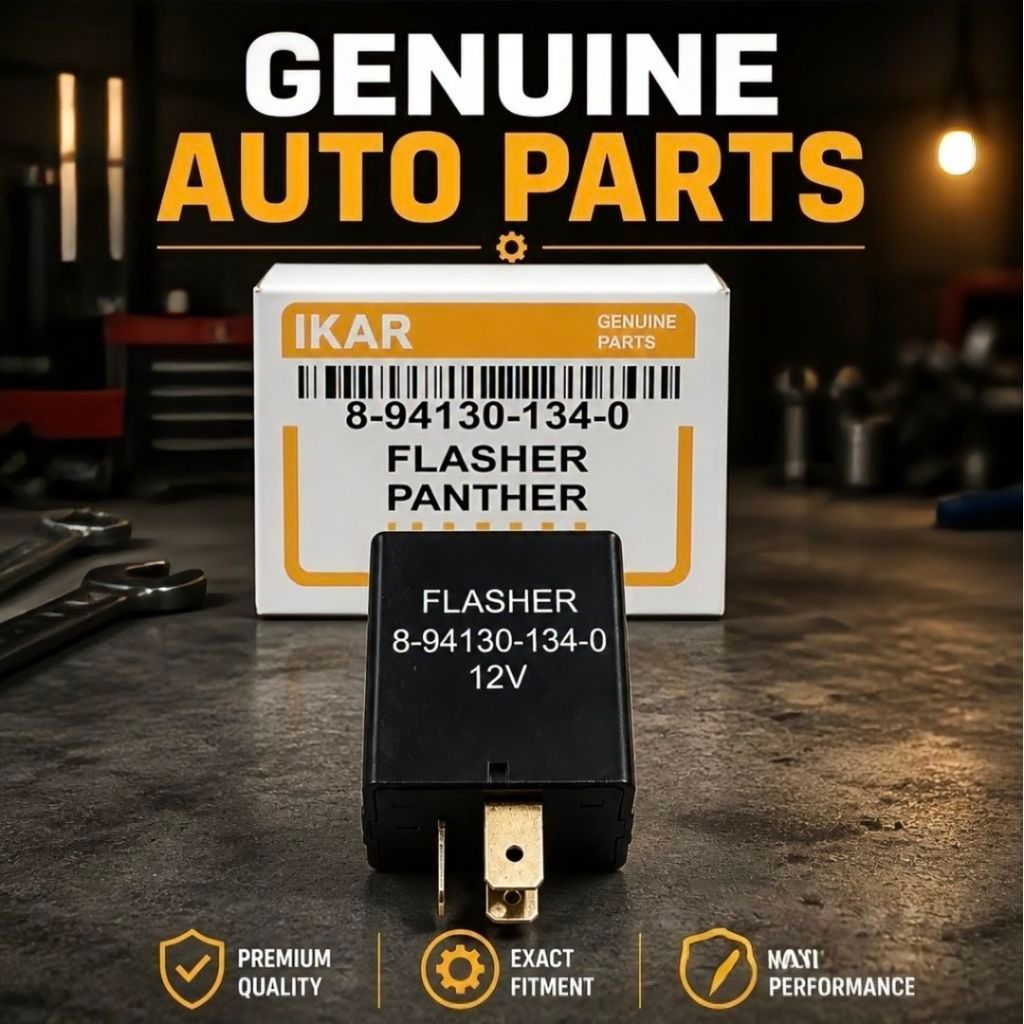 HAZARD TURN SIGNAL FLASHER / HAZARD HEAD LAMP FLASHER / HAZARD TURN RELAY 12v-3Pin ISUZU PANTHER/ELF