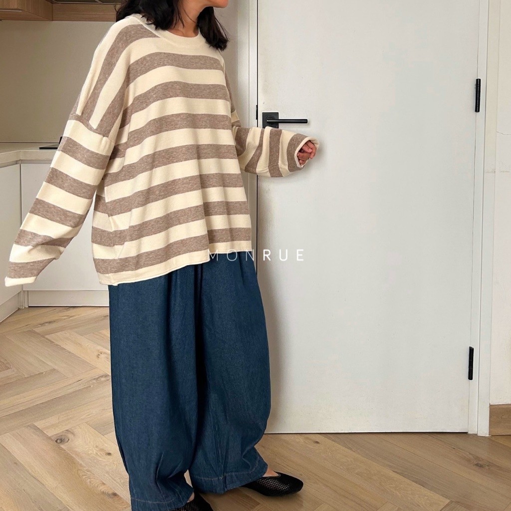 MONRUE Hoshi Oversize Sweater (มีจํานวนจํากัด!)