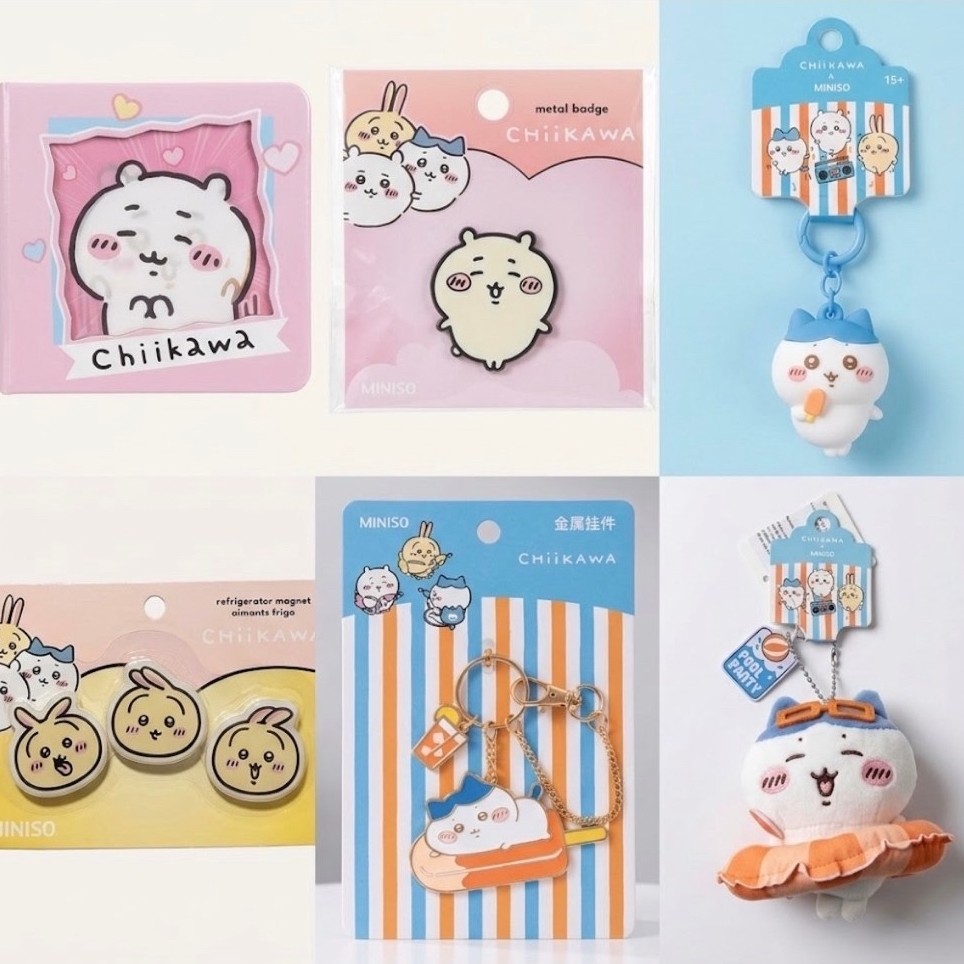 พวงกุญแจ CHiiKAWA ของแท้ 100% Official Miniso