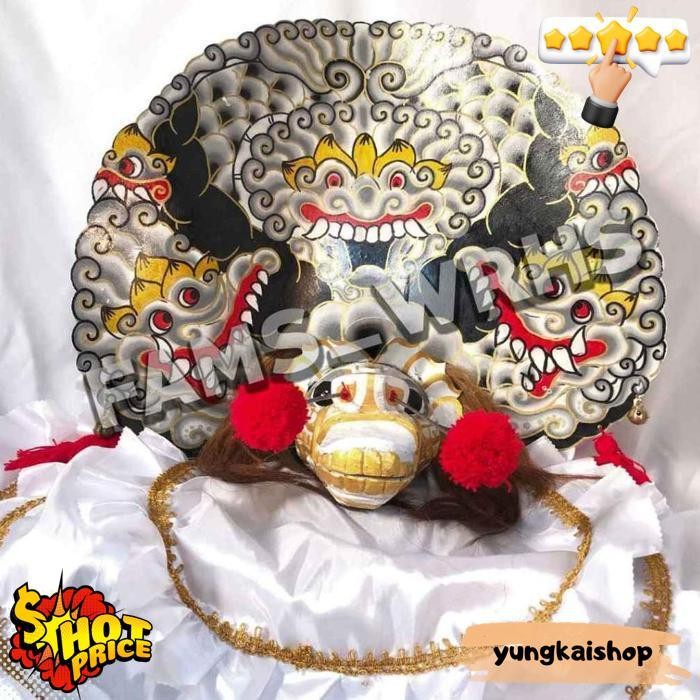 [ ใหม่ ] Barongan Telon Vip Size 22 Full Wood Barongan Caplokan Kayu