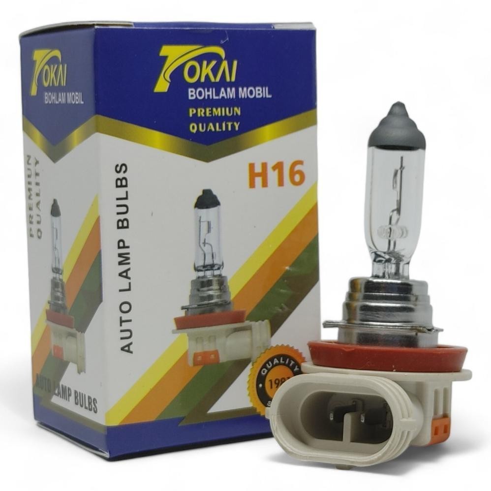 H16 12V 19W หลอดไฟฮาโลเจนรถจักรยานยนต์/รถยนต์