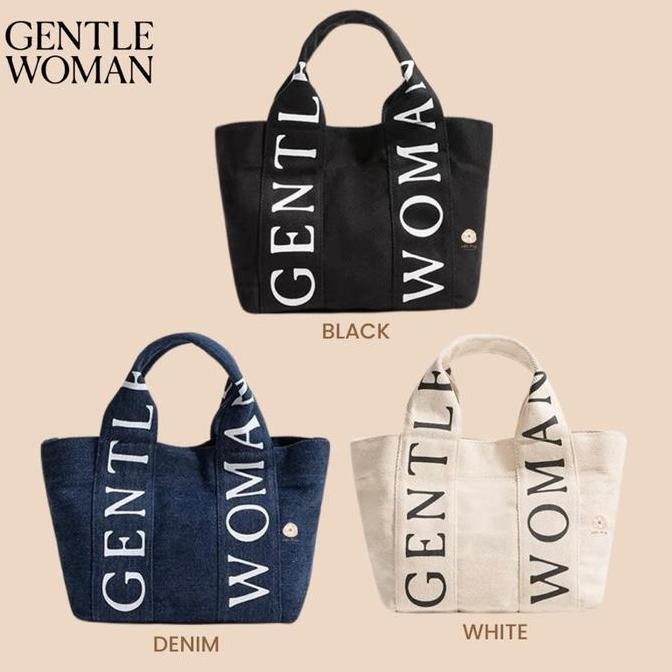 DI100 >> กระเป๋าสะพายข้างผู้หญิง / GENTLE WOMAN SLINGBAG / GENTLE WOMAN SLING BAG LOGO STRAP MINI BK