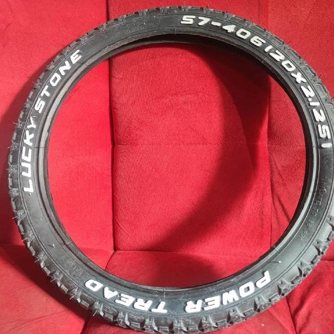 หินนําโชค 20x2.125 bmx ยาง 20 x 2.125 ยางรถจักรยาน