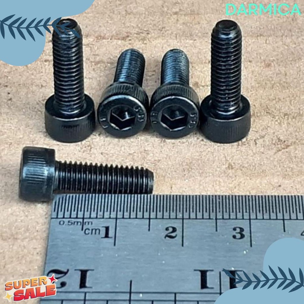 M5 X 16 Steel L Bolt / M5 Bolt / 8 L4 Key Bolt / L 4 ด้ายเต็ม / M5 X 16 L Bolt / M5X16 เหล็กสีดํา L 
