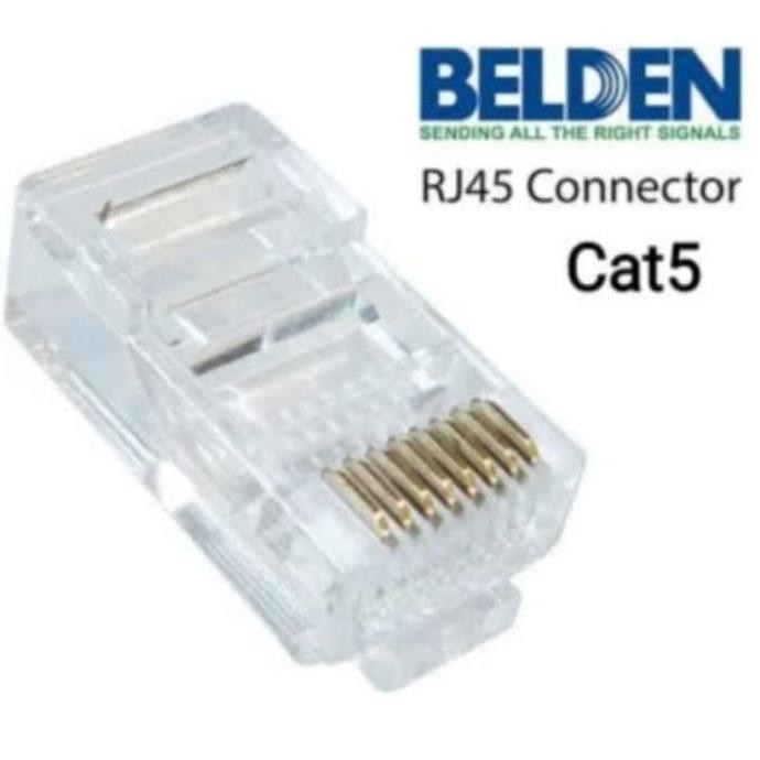 DI123 >> Belden RJ45 Cat 5 Connector RJ45 Cat5 AP Connector700007 ต้นฉบับต้นฉบับ