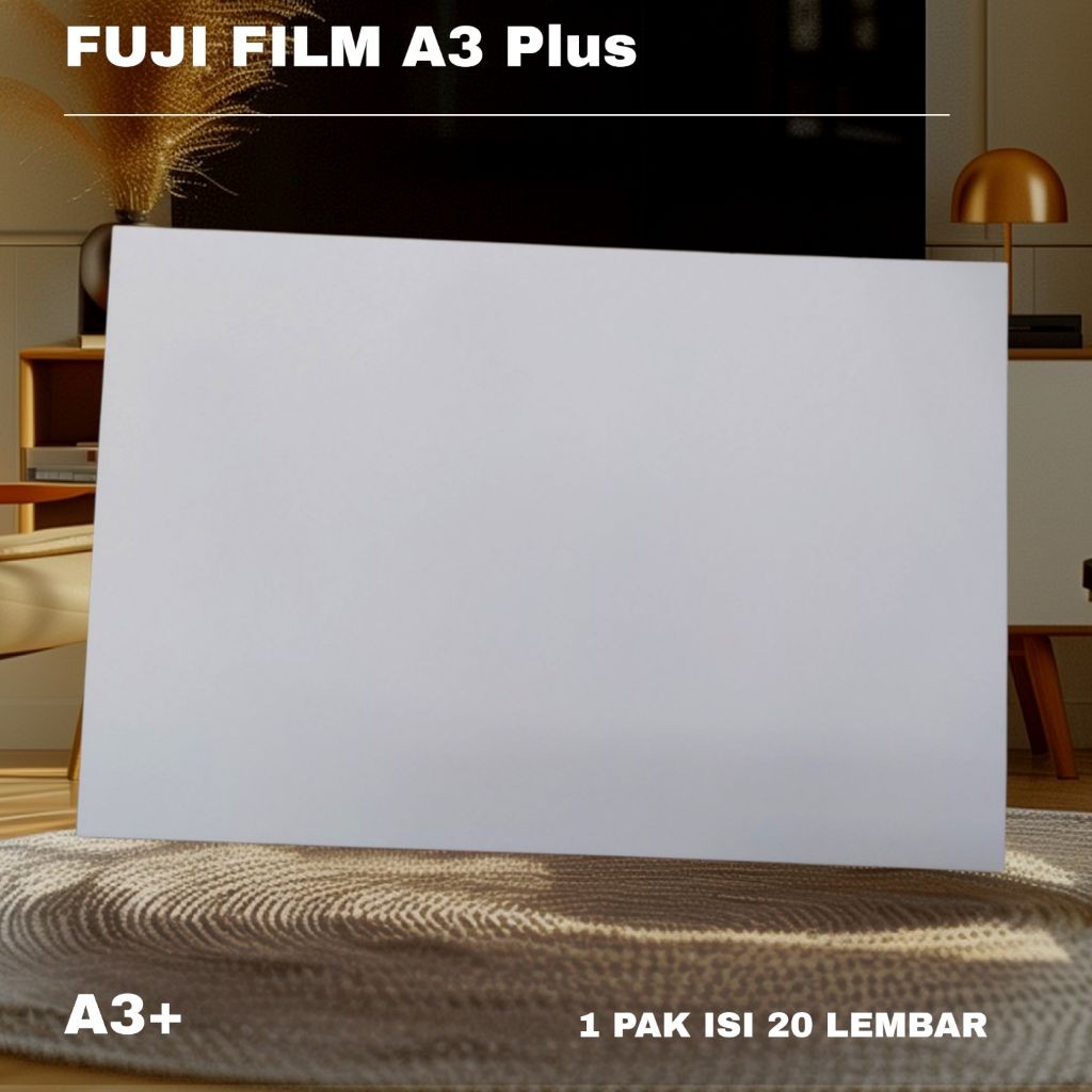 FUJI FILM A3 & A3+ PHOTO PAPER / FUJIFILM PHOTO PAPER 20 แผ่นเกรด A