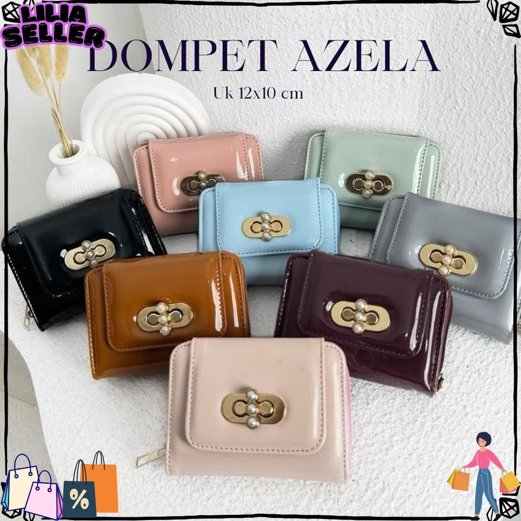 กระเป๋าสตางค์ผู้หญิง - Azela Nazela Wallet - กระเป๋าสตางค์พร้อมแบบพับ
