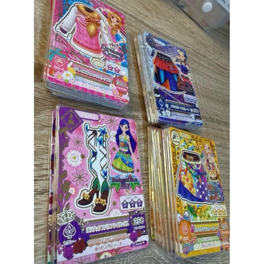 การ์ด Aikatsu Gacha 5 ใบต่อ Gacha Original