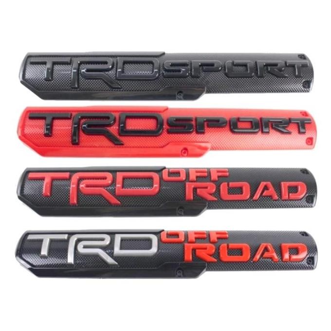 โลโก้สัญลักษณ์ Trd Sport Trd Off Road Toyota Fortuner Hilux Innova