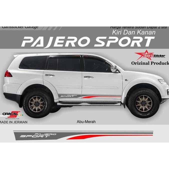 สติ๊กเกอร์ Mitsubishi Pajero Sport 2012 2013 2014 2015 Restock