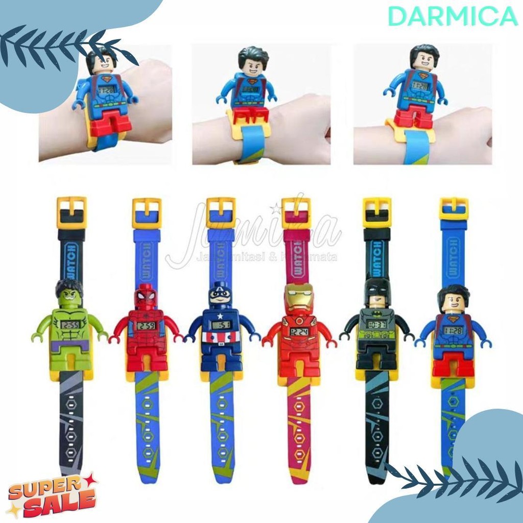Again Nih Lego Character นาฬิกาเด็ก