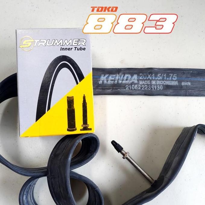 KENDA Strummer 20 นิ้ว 20x1.5/1.75 Presta FV 60 มม. ยางในจักรยาน
