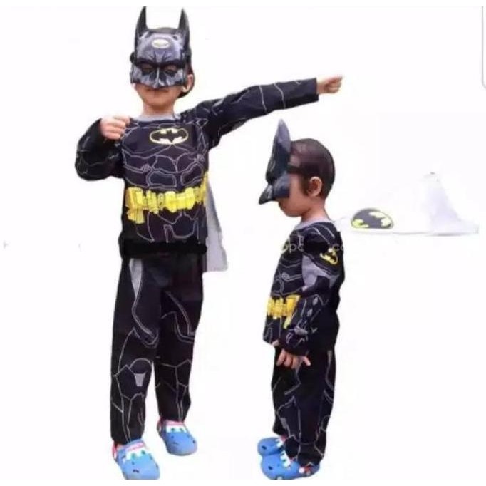 DB12 >> BATMAN CHILDRENS COSTUME SET ฟรีหน้ากากพร้อมปีก