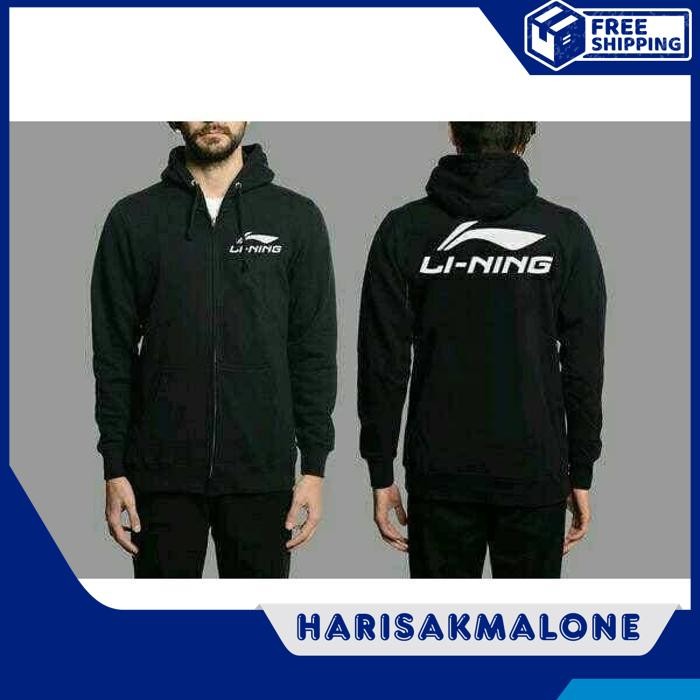 ใหม่ล่าสุด ZIPPER HOODIE JACKET DISTRO LINING BADMINTON PLAIN CUSTOM INDONESIA ผู้ชายผู้หญิง