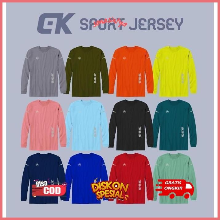 Um57 uk-12 DESIGN 2 LENGTH SPORTSเสื้อยืดTRAINING JERSEY FOOTBALL FUTSAL GYM VOLLEYBALL BADMINTON DE