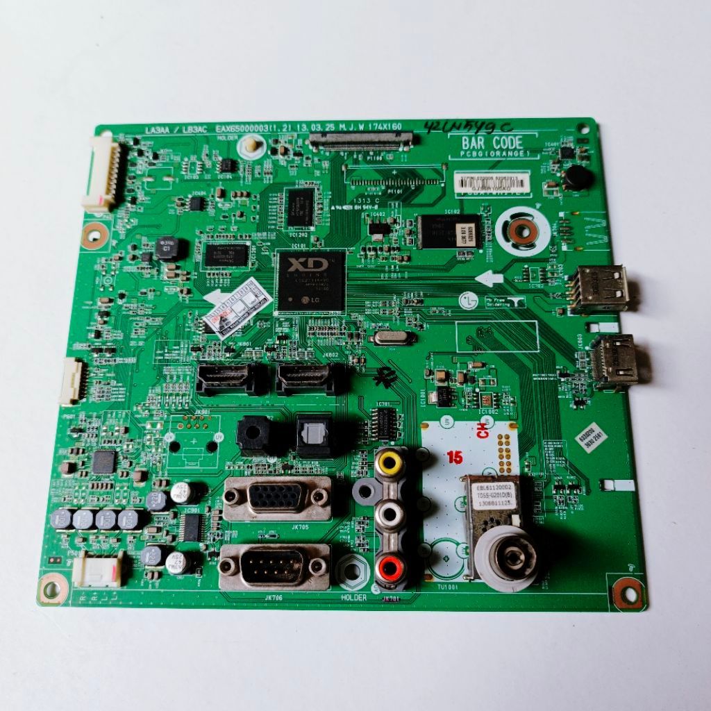 LG 42LN549C TV MAINBOARD - LG 42LN549C TV MOTHERBOARD - MB LG 42LN549C - LG 42LN549C TV MOBO