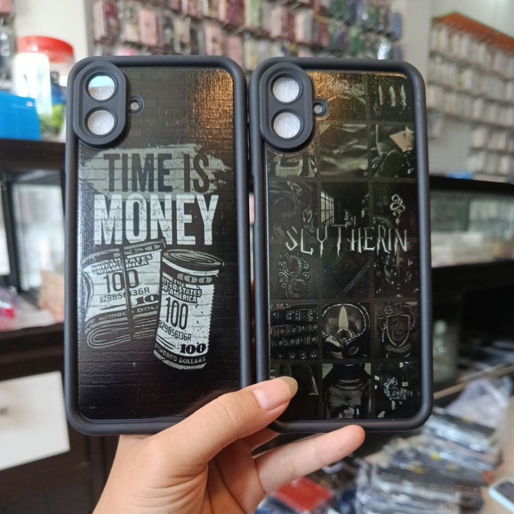 SAMSUNG A07 MONEY MOTIF SILICONE CASE