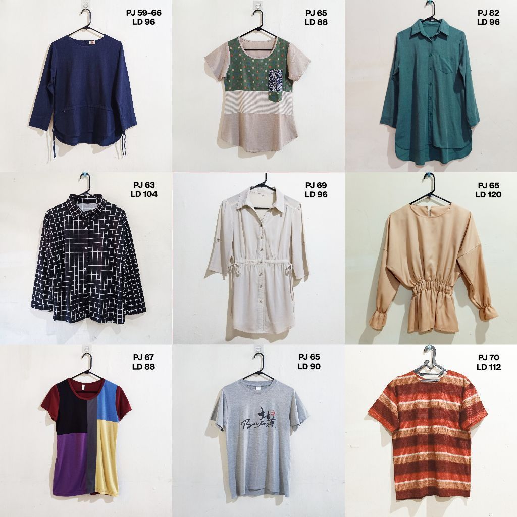Preloved Clothes All 15k min 2 ชิ้น