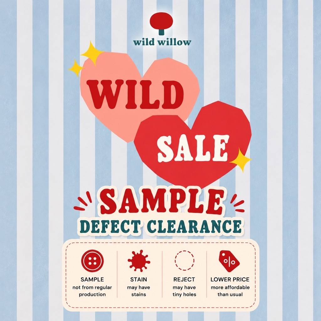 Wild Willow - SET / DRESS SAMPLE DEFECT CLEARANCE