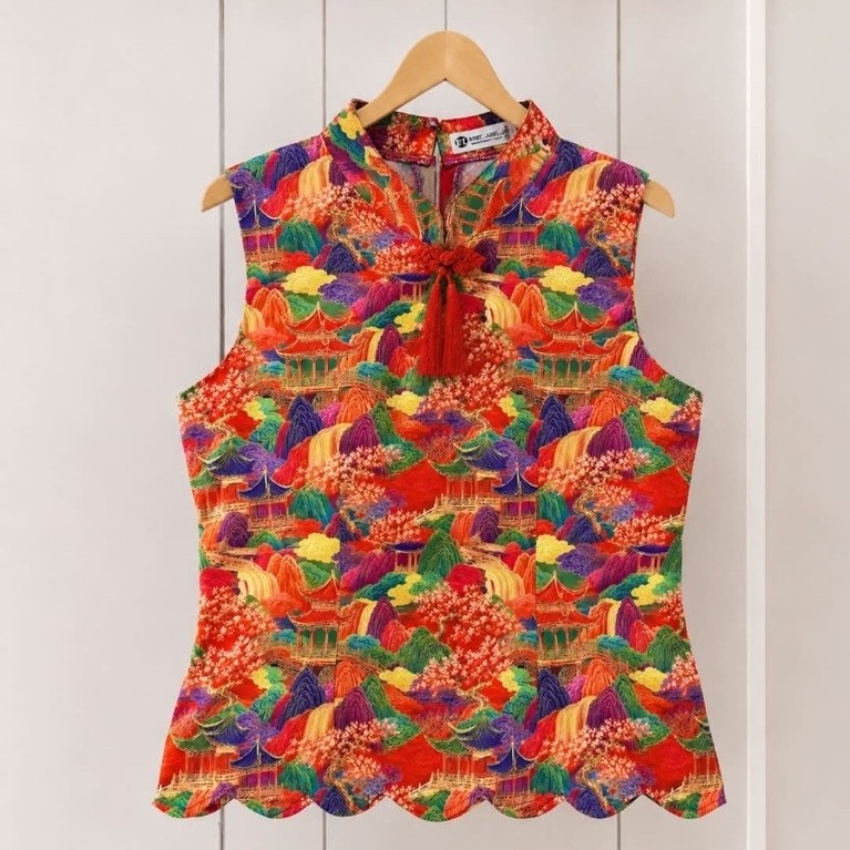 MEI TOP / เสื้อผ้าปีใหม่จีน / SINCIAES / CHEONGSAM TOP / QIPAO TOP / CHEONGSAM