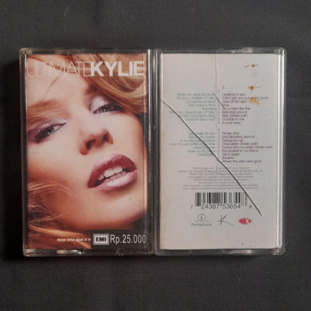 Kylie Minogue Cassette - Ultimate Kylie (อัลบั้มคู่)