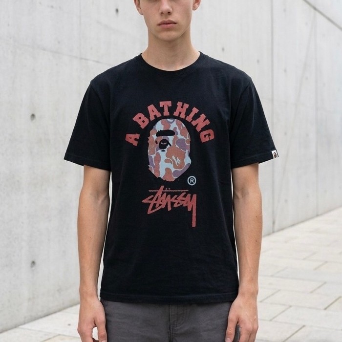 เสื้อยืด STUSSY / เสื้อยืด BAPE / BAPE TSHIRT / STUSSY TSHIRT
