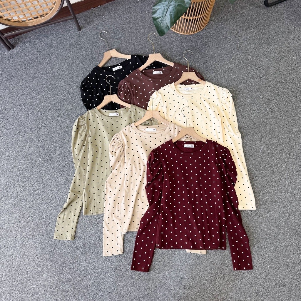 1689 POLKA พัฟ BLOUSE