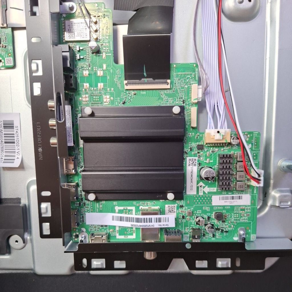 MESIN MB เมนบอร์ด MOTHERBOARD AQUA TV MACHINE AQT43S80EUX 43S80 EUX