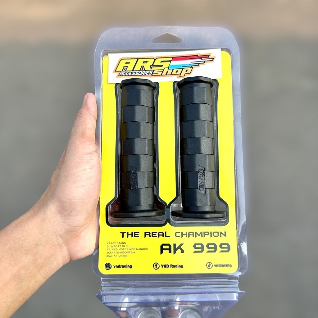 VND Racing Handgrip ประเภท AK 999 Octagon Original Universal Motor Grip Hanfat สําหรับฝาครอบแก๊สรถจั