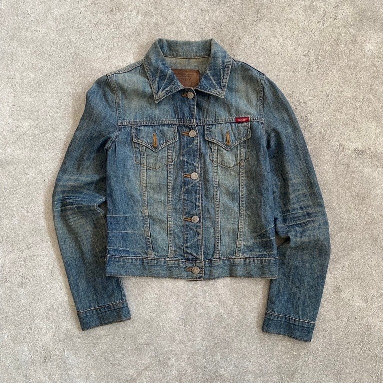 Vintage 00s Guess Denim type-3 Trucker Jacket