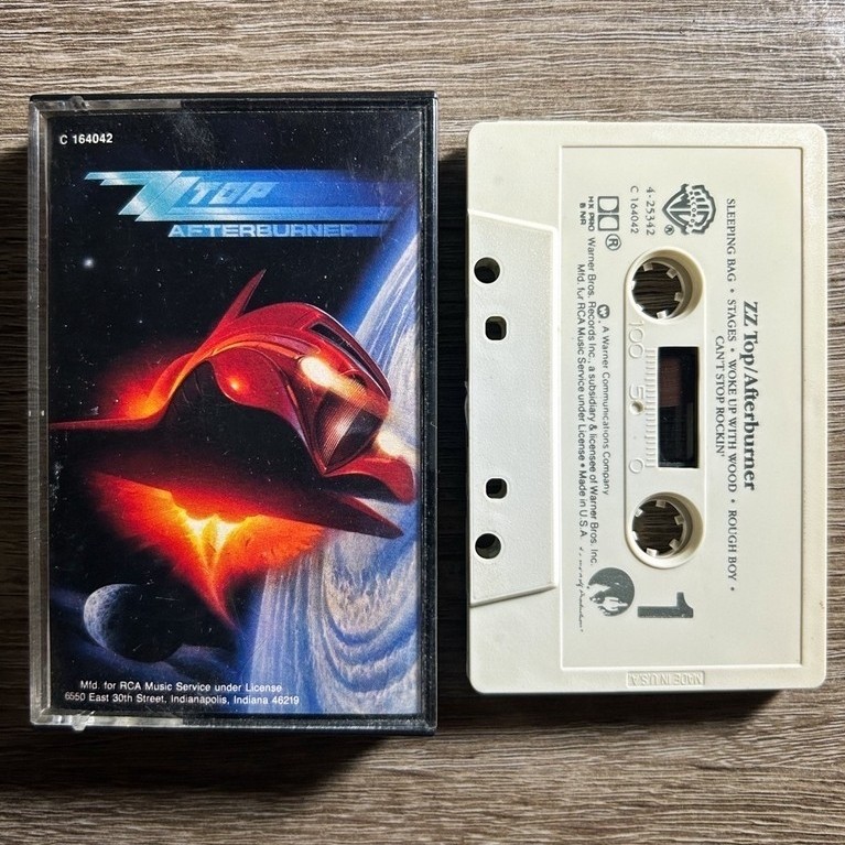 ZZ Top Cassette - Afterburner
