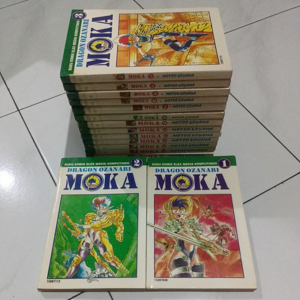Dragon Ozaniki Mocha Comic - motoo koyama