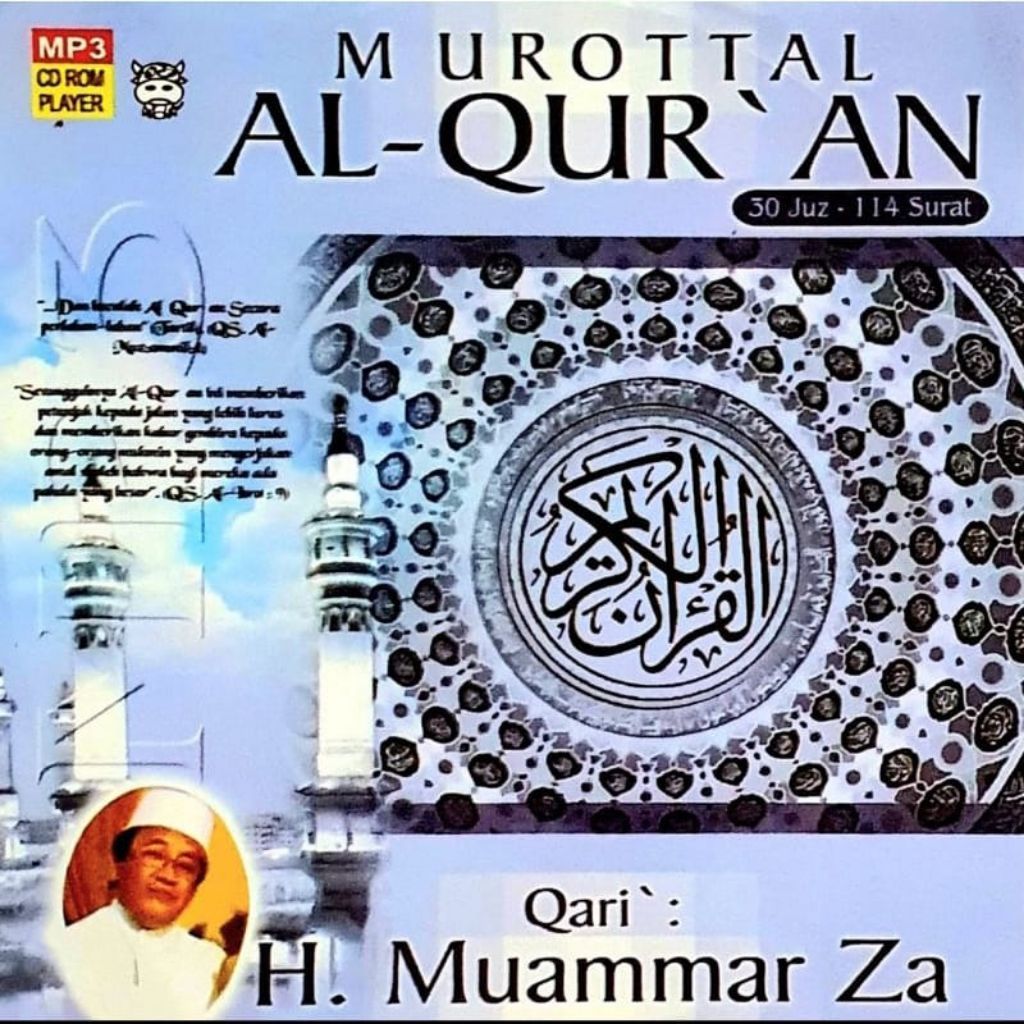 เทปคาสเซ็ท CD MP3 Murarotal Al-Quran Mummar Za HD