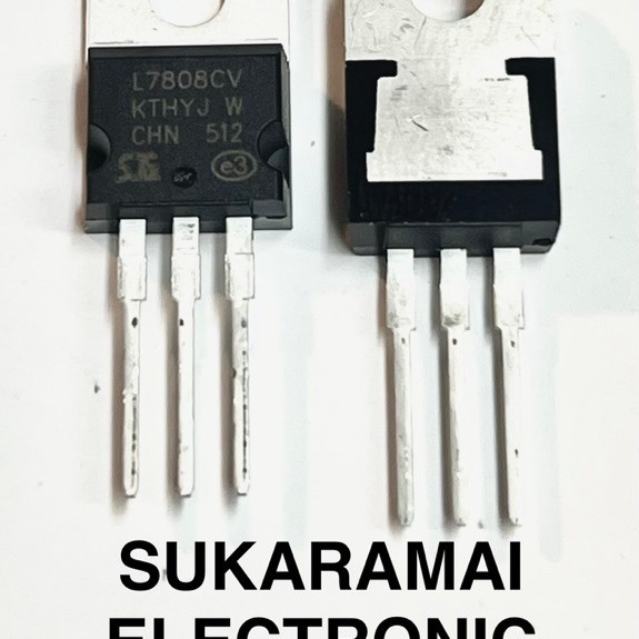 IC L7808 L7808CV L 7808 CV ตัวเหล็ก