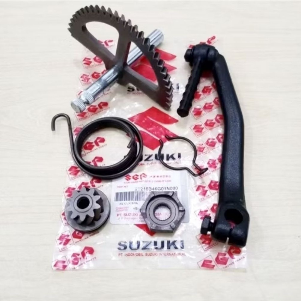 (( 4 ผลิตภัณฑ์)) แพ็คเกจสมบูรณ์ AS SELAH SPIN 125 SKYWAVE HAYATE SELAHAN SPIN + PINION SPIN GEAR + S
