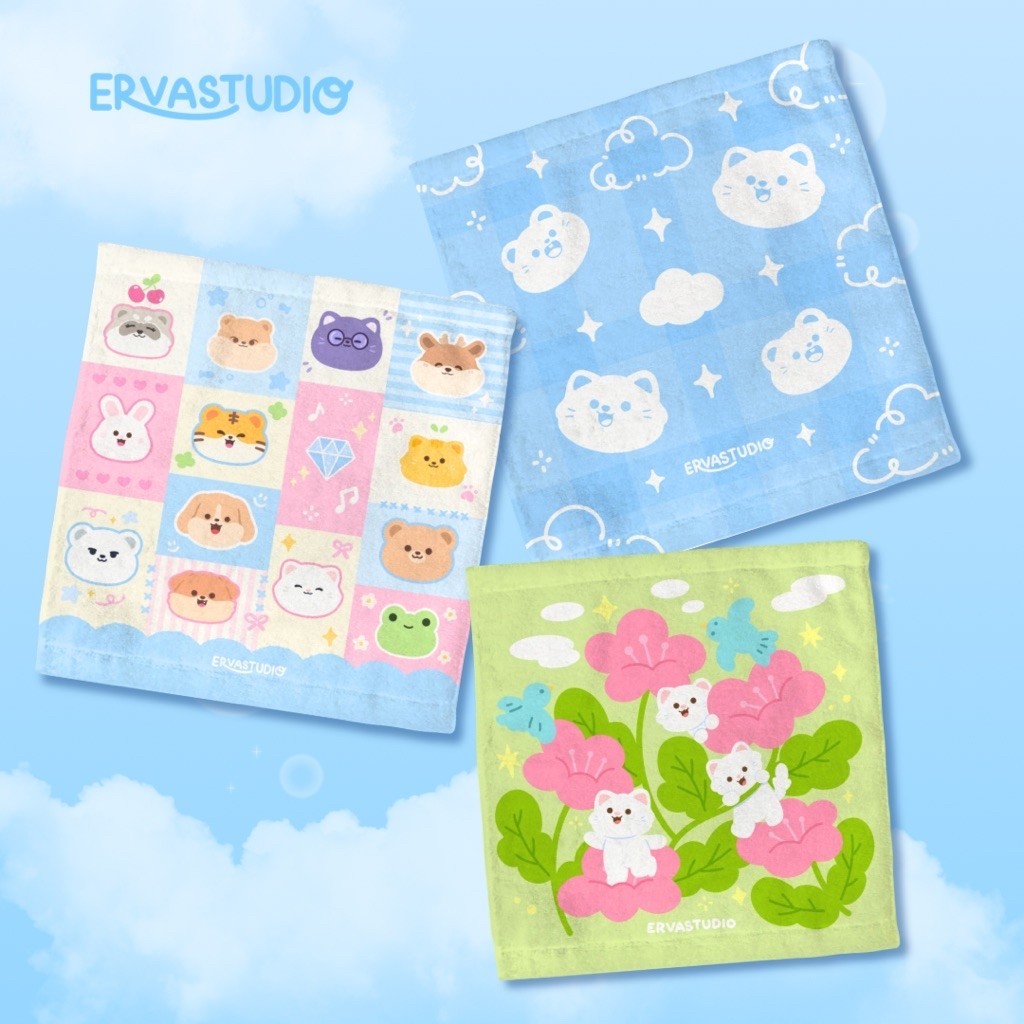 Mini Towel / Small Travel Towel [Ervastudio]