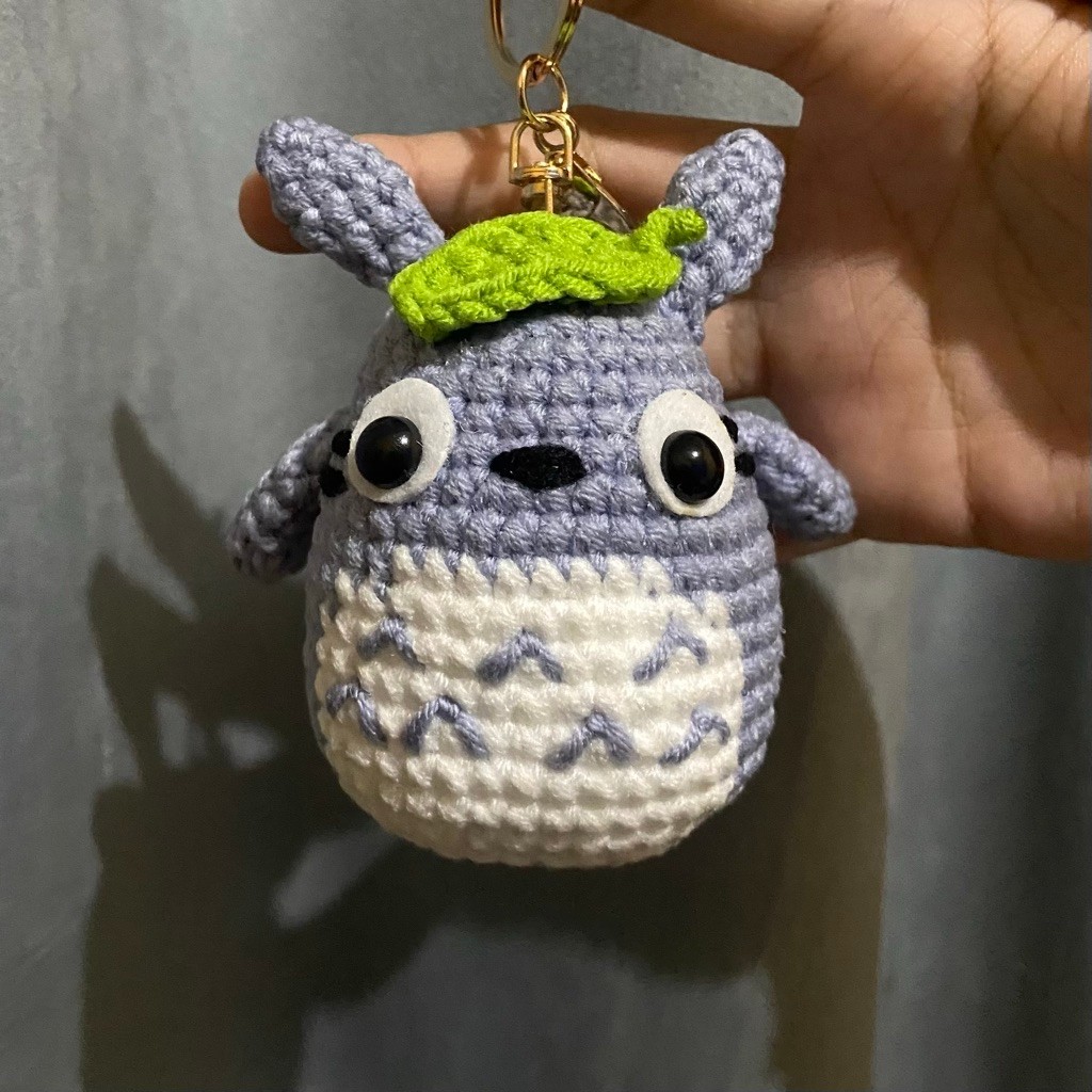 พวงกุญแจ GANTUNGAN Totoro amigurumi | พวงกุญแจโครเชต์