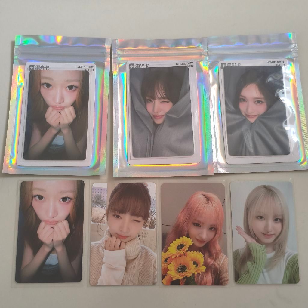 Photocard ive gaeul liz rei leeseo อย่างเป็นทางการ