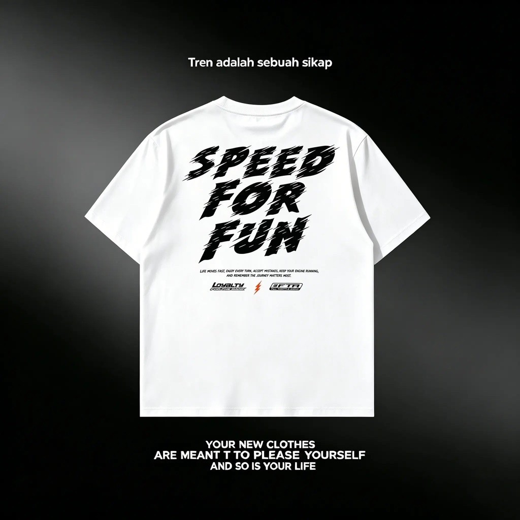 KATUN Speed For Run T-shirts / Racing T-shirts, Distro Shirts For Men and Women, Best Premium 24s Co